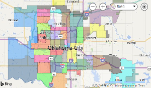 Map Of Zip Codes In Oklahoma : Bixby Ok Zip Code Map